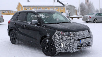 Suzuki Vitara пройдет небольшое обновление