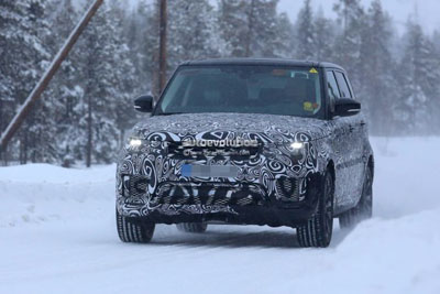 Land Rover тестирует гибридный Range Rover Sport