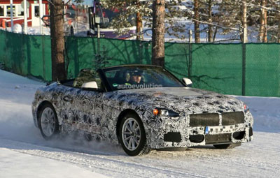 BMW Z5 проверили с опущенной крышей