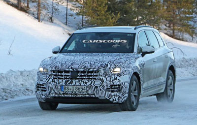 Volkswagen проверяет Touareg в действии
